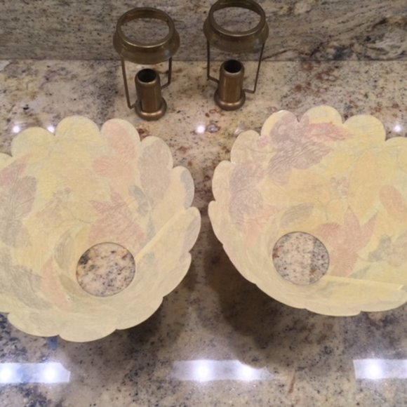 Candleshades and Carriers - Reproductions - two sets - Picture 4 of 8